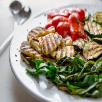 Grilled Halloumi and Vegetables_image