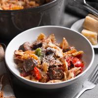One-Pot Sausage And Peppers Pasta Recipe by Tasty_image