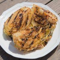 Grill Roasted Honey Butter Cabbage Recipe_image