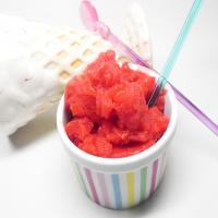 Healthy and Tasty Strawberry Sherbet image