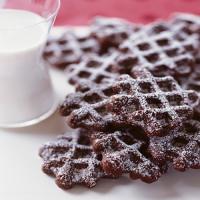 Iced Chocolate Waffle Cookies_image