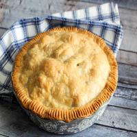 Roasted Vegetable and Boursin Pie image