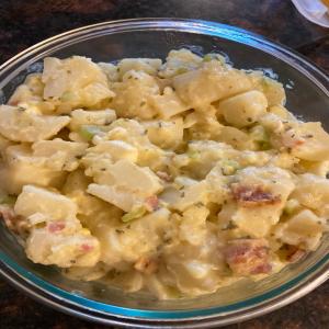Pennsylvania Dutch Potato Salad With Bacon Dressing image