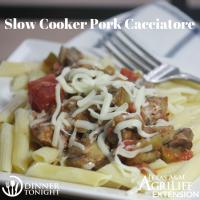 Slow Cooker Pork Cacciatore_image