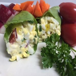 Egg Salad Lettuce Wrap_image