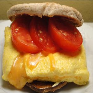 Healthy Summer Time (Or Anytime) Omelet Sammie/Sandwiches_image