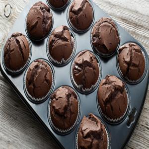 Flourless Brownie Muffins image