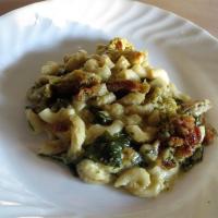 Spinach Power Pesto Macaroni and Cheese image
