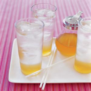 Seltzer with Pineapple-Ginger Syrup_image