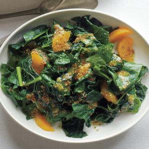 Kale with Oranges and Mustard Dressing_image