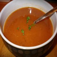 Spicy Tomato & Coriander Soup_image