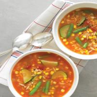 Late-Summer Vegetable Soup image