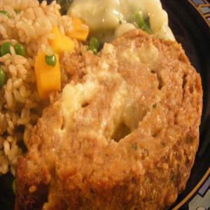 Cheesy Garlic Meatloaf Roll image