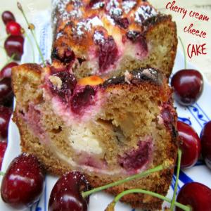 Cherry Cream Cheese Cake_image