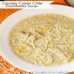 Creamy Green Chile Enchilada Soup Recipe - (4.6/5)_image