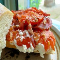 Tomato, Bacon and Cottage Cheese image