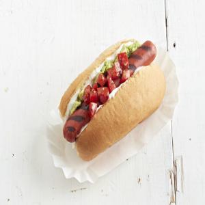 Avocado-Tomato Hot Dog Recipe_image