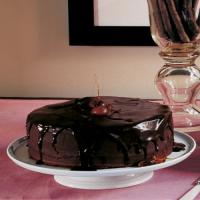 Chestnut Cake with Chocolate-Armagnac Glaze image