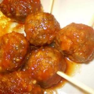 Easy Beer and Ketchup Meatballs_image