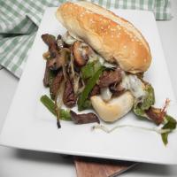 Air Fryer Steak and Cheese Melts_image