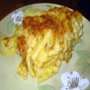 Alfredo Baked Macaroni & Cheese image