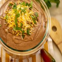 Vegan Crockpot Refried Beans_image