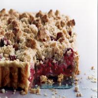 Raspberry Crumble Tart image