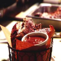 Dry Rubbed Ribs with Vinegar BBQ Sauce_image