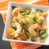 Sesame Shrimp & Rice image