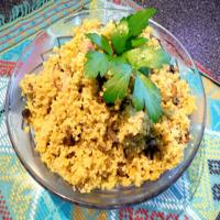 Mushroom Couscous With Moroccan Flavors image