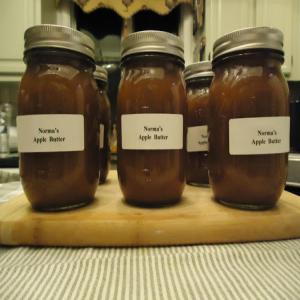 Norma's Home-made Oven Baked Sweet Cider Apple Butter_image