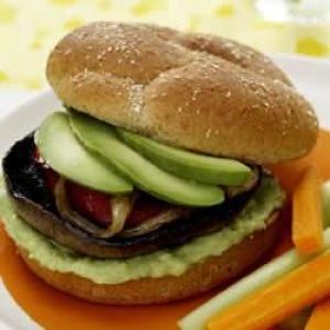 Portabella Burgers with Avocado Spread_image