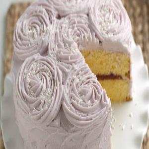 Strawberry Rose Cake_image