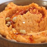 Spicy Sweet Potato Hummus Recipe by Tasty image