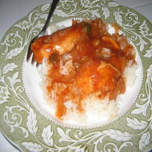 Crockpot Sloppy Chicken and Rice_image