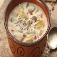 Clam Chowder with Artichokes image