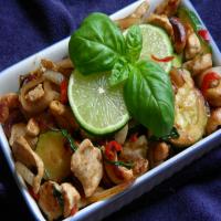 Basil Chicken and Cashew Nuts image