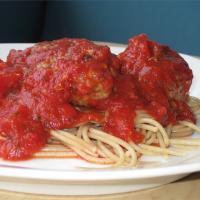 Meatball Spaghetti Sauce image