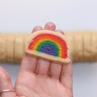 Slice and Bake Rainbow Cookies Recipe by Tasty image