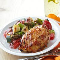 Summer Grilled Chicken and Vegetables_image