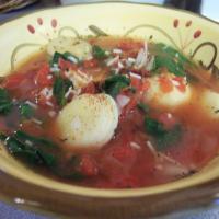 Spicy Tortellini Soup image