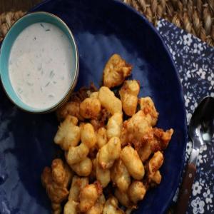 Beer Battered Cheese Curds with Homemade Ranch image
