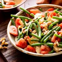 Green Bean, Smoked Mozzarella and Tomato Salad_image