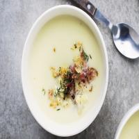 Cream of Cauliflower Soup with Bacon_image