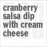Cranberry Salsa Dip With Cream Cheese_image