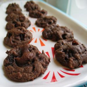 Chocolate Chocolate-Chip Cookies image