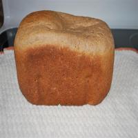Bread Machine Honey-Whole Wheat Bread image