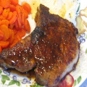 Smoky Southwestern Pork Chops With Honey Sauce image