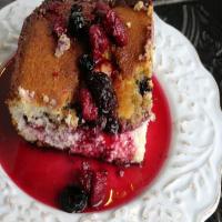 Triple Berry Cheesecake Cobbler image