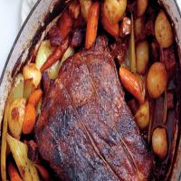 Pot Roast with Bacon and Vegetables image